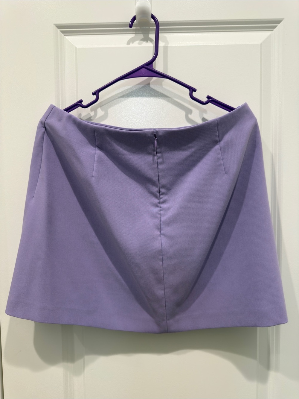 Uniqlo Lilac A-Line Mini Skirt